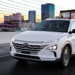 Hyundai Nexo 2020 en las carreteras de Asia
