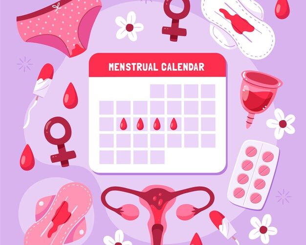 calendario de menstruación