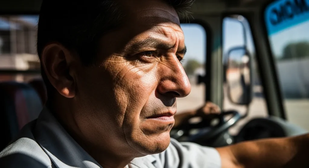 Conductor de transporte publico